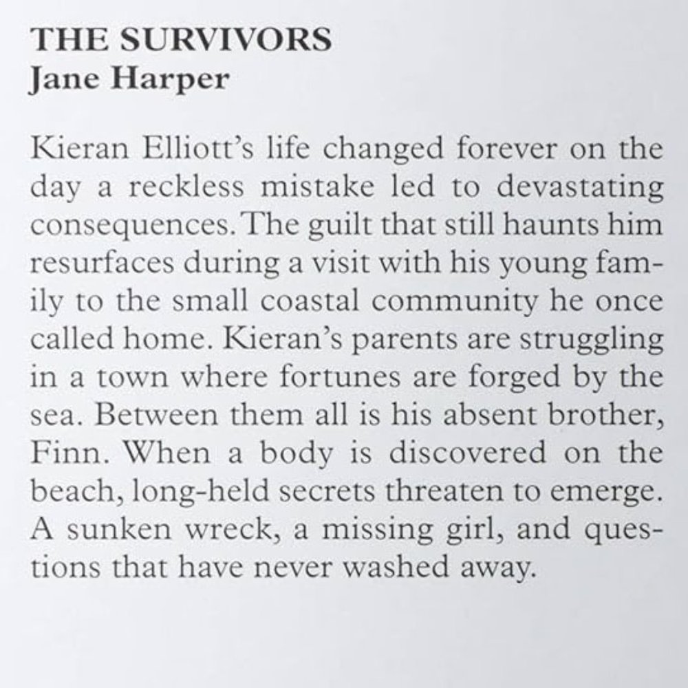 The Survivors by Jane Harper- BOTM- MYSTERY- Brand New Copy-  Never Opened! - Picture 2 of 16